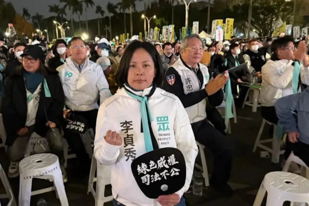 李貞秀名列民眾黨全國不分區名單第 15 位