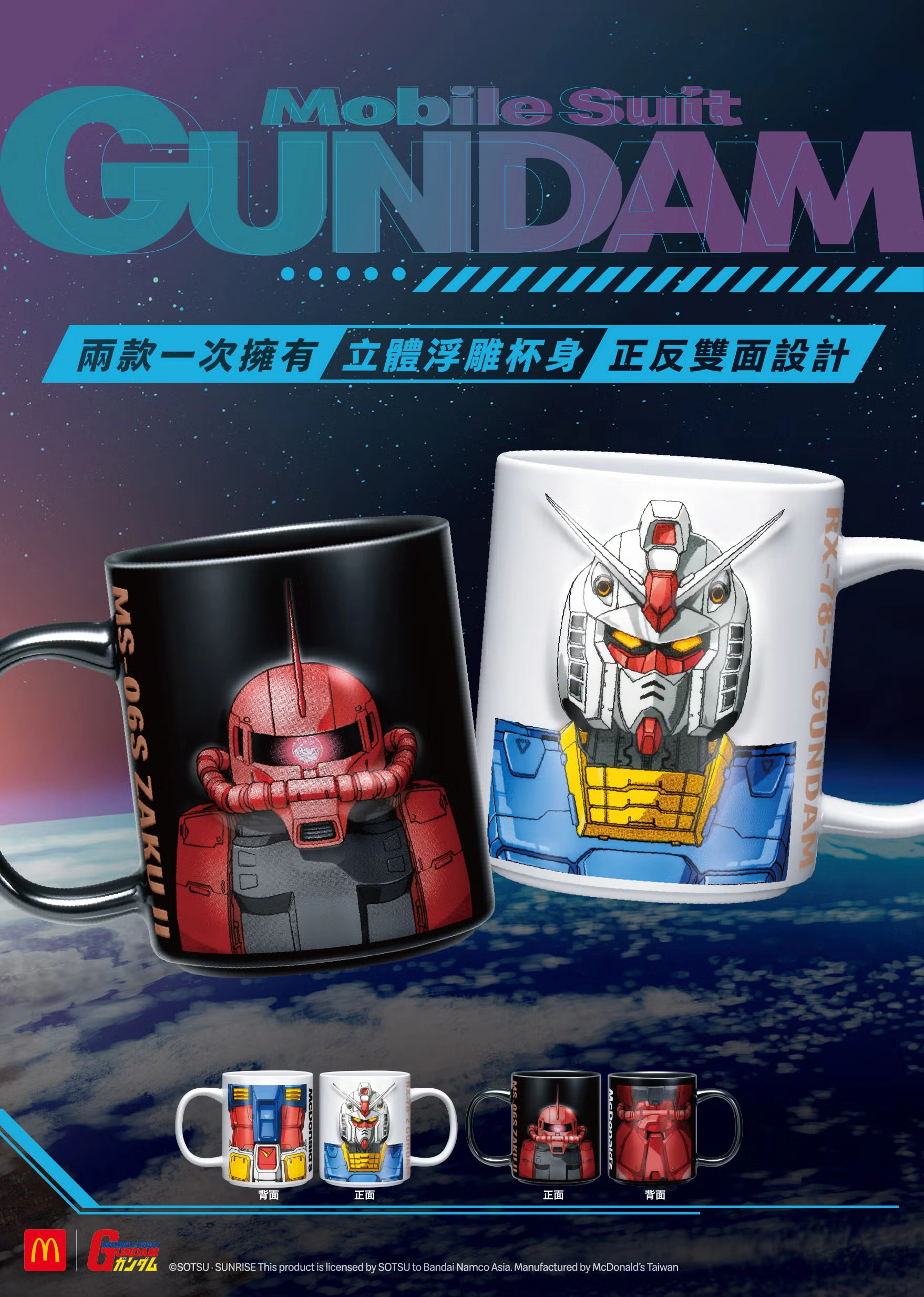 麥當勞鋼彈聯名