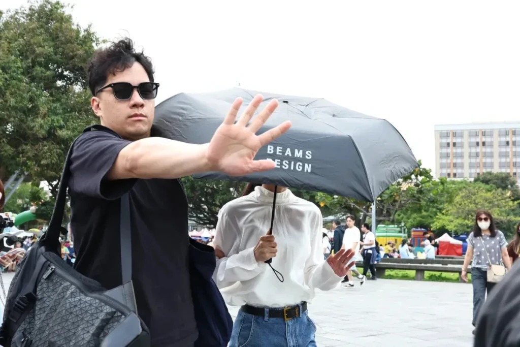 朱海君護花使者熟練動作引觀眾好奇