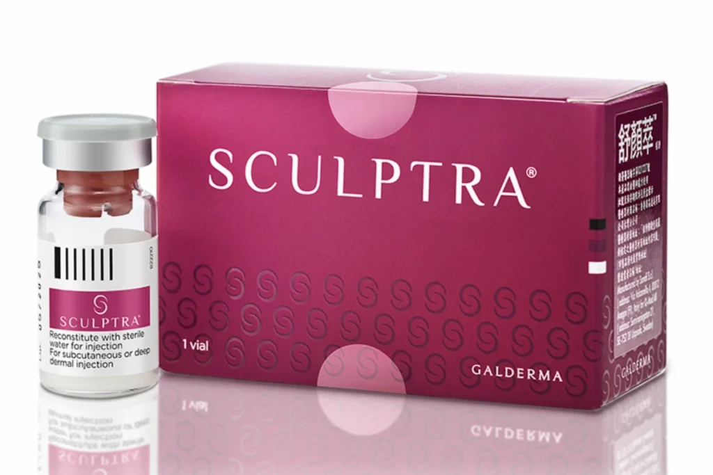 膠原蛋白增生劑品牌:Sculptra 舒顏萃聚左旋乳酸(童顏針)