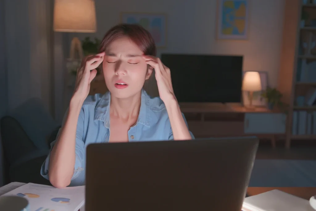 熬夜導致身體修復能力下降,可能影響膠原蛋白生成