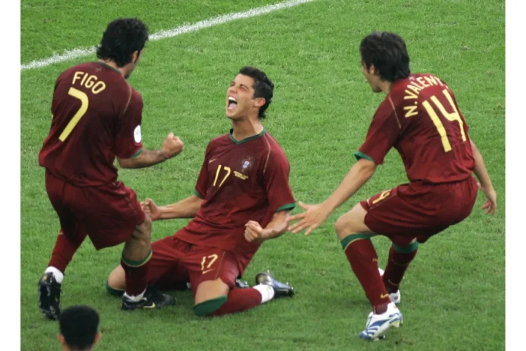 2006 C羅初次挑戰世界盃創造歷史最佳成績「四強」