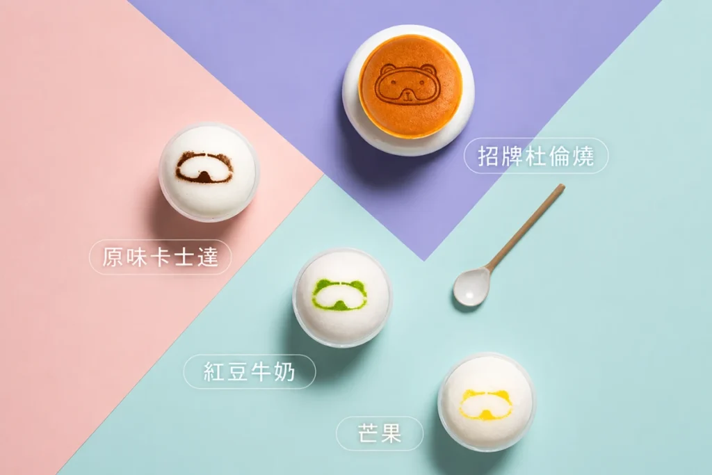 杜倫先生 : 甜點仙境冰 Q 綜合 6 入