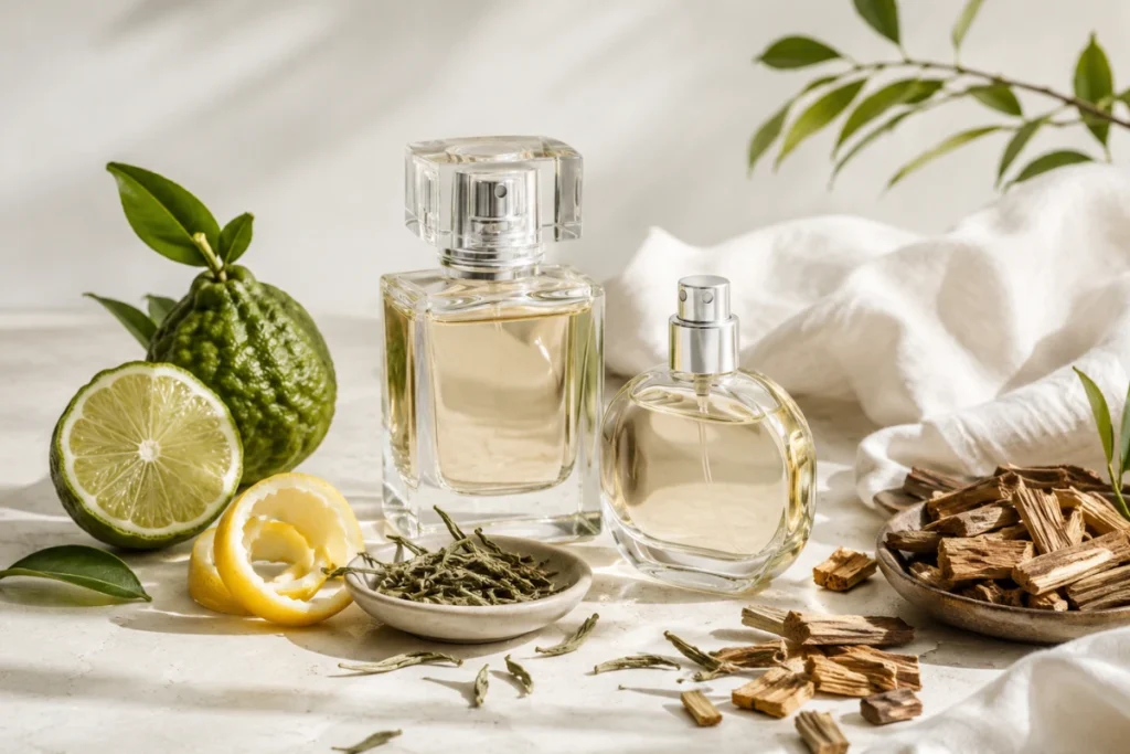 白茶香水常見類型有：白麝香白茶、白麝香白茶、梨子白茶、小蒼蘭白茶、木質白茶