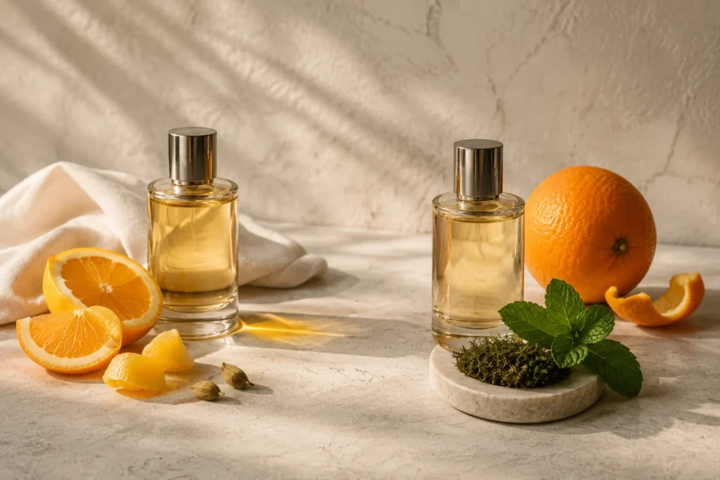 甜橙香水推薦從哪些作品開始比較?Acqua di Parma Arancia di Capri:甜橙與柔和後調、Hermès Eau d’orange verte:橙、薄荷與苔蘚