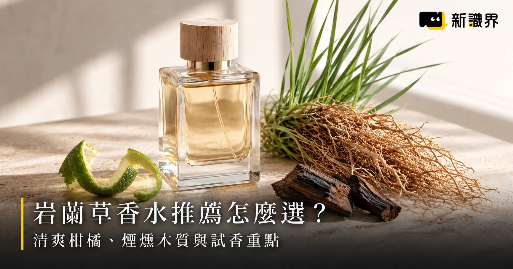 岩蘭草香水推薦怎麼選？清爽柑橘、煙燻木質與試香重點