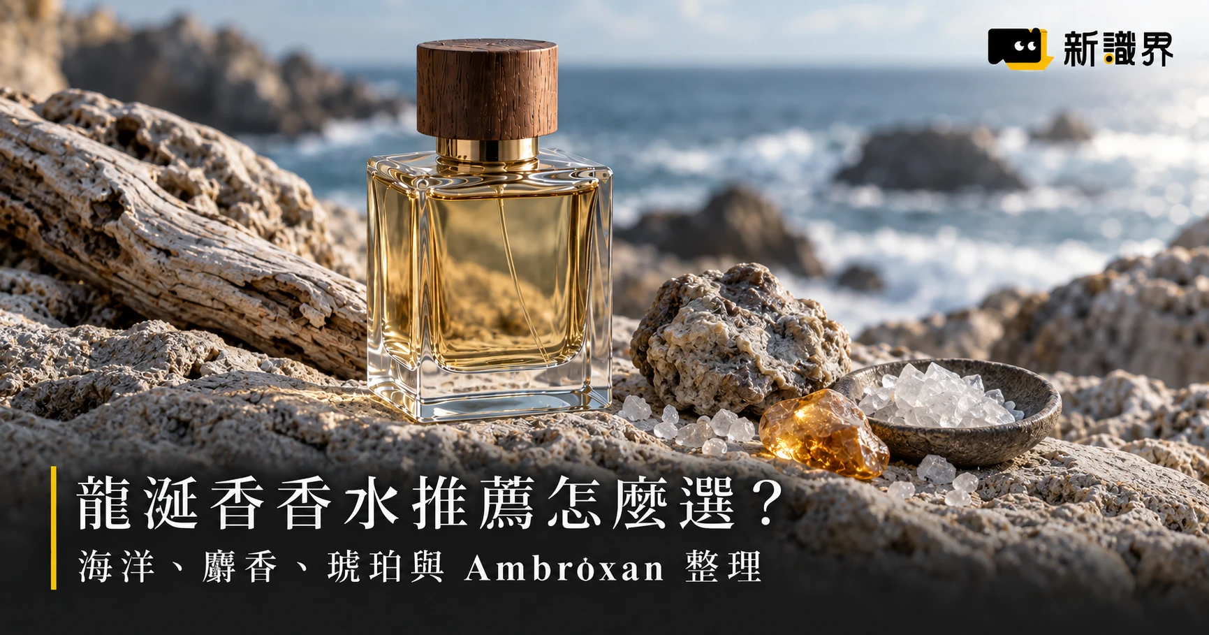 龍涎香香水推薦怎麼選？海洋、麝香、琥珀與 Ambroxan 整理