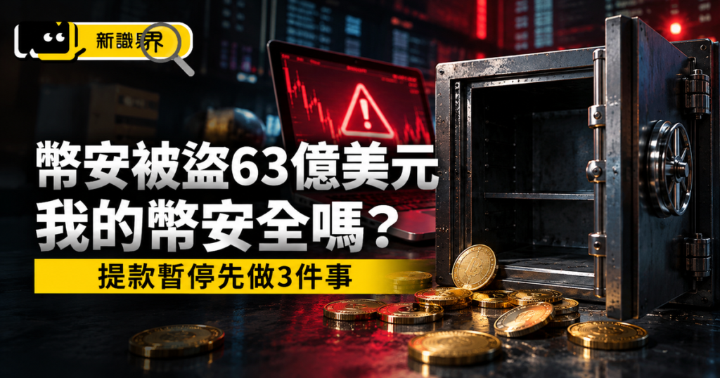 幣安被盜63億美元，我的幣安全嗎？提款暫停先做3件事