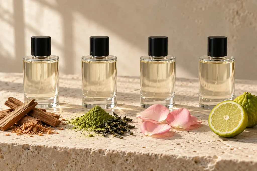 Le Labo 第一次挑，建議從經典系列裡「木質、茶香、花香、柑橘」