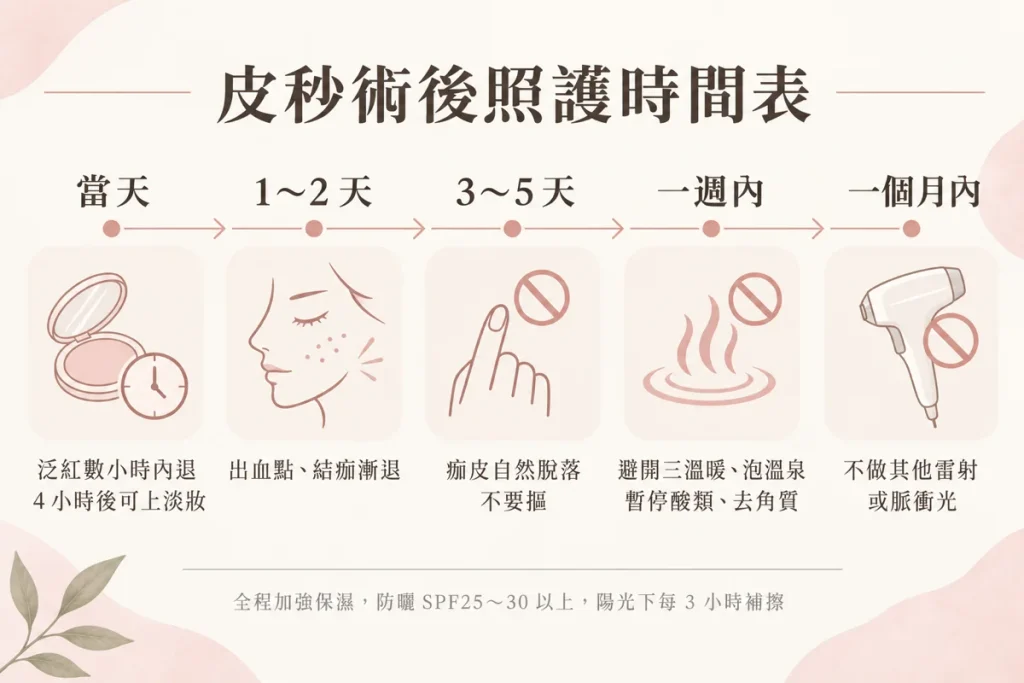 皮秒雷射恢復期該如何照顧